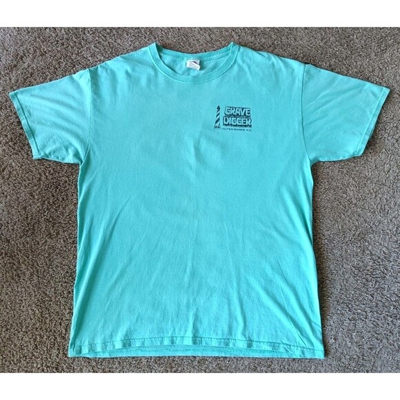 Grave Digger T-Shirt Men's Large Black Short Sleeve - Picture 3 of 7